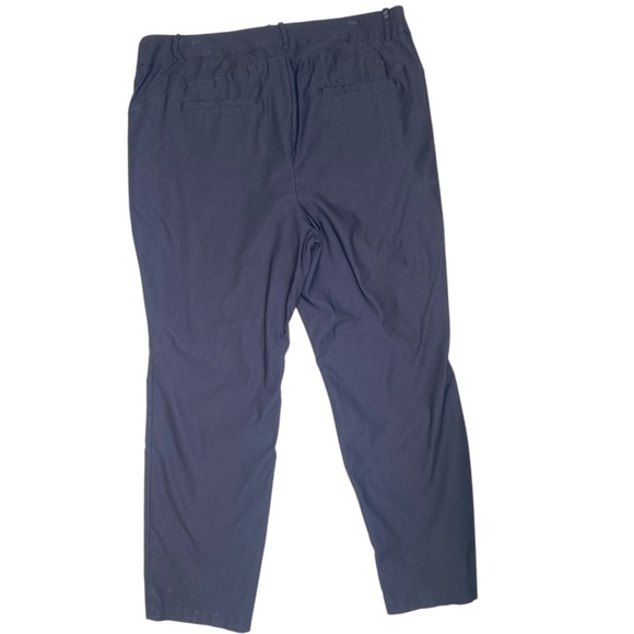 Lane Bryant 4-Season Ankle Pants Navy Sz 18 - Picture 3 of 7